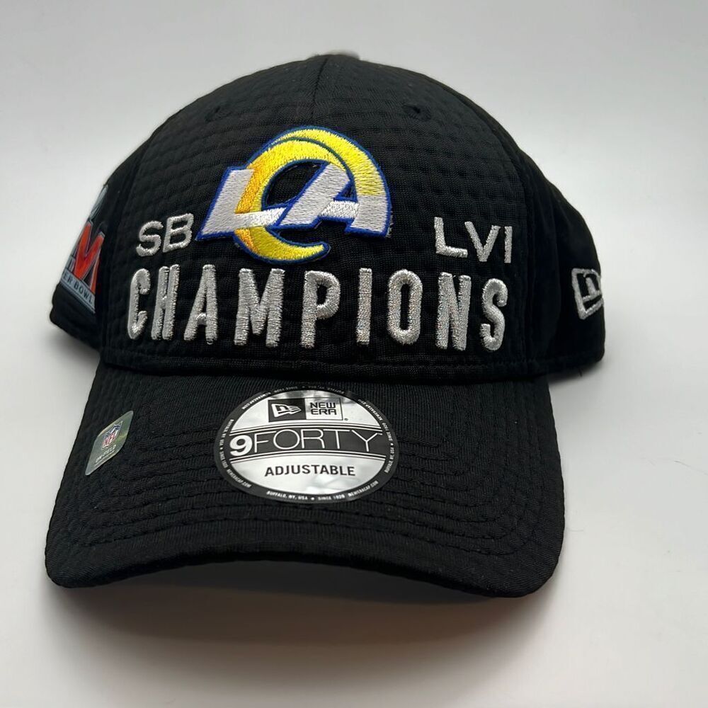 Los Angeles Rams New Era Super Bowl LVI Champions Trophy Collection 9FORTY Snapb